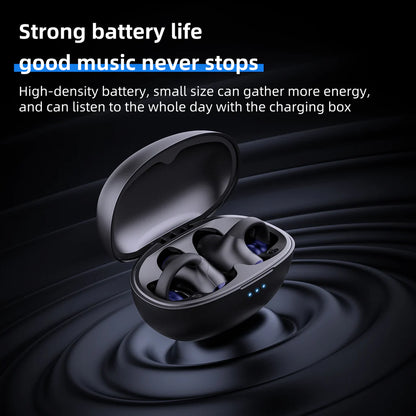 Ear Clip Design Bluetooth Headset,  Stereo HIFI Earphones